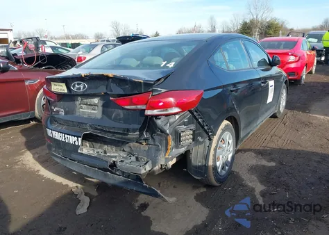 2018 Hyundai Elantra Se from USA, damaged, VIN KMHD74LF5JU613662